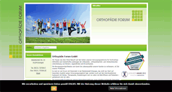 Desktop Screenshot of orfo.de